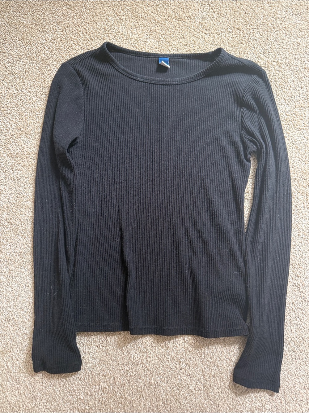 Old Navy Ribbed Long Sleeve Top Size Small